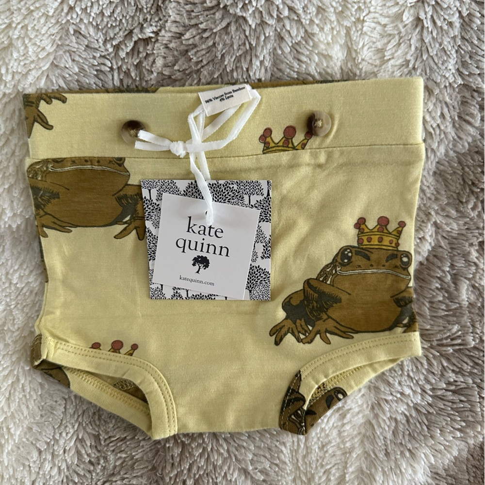 Kate Quinn Viscose Bamboo Button Bloomer 0-3M NWT